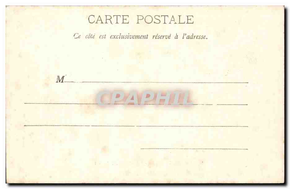 Paris - 10 - La Gare du Nord - CPA  — Verso