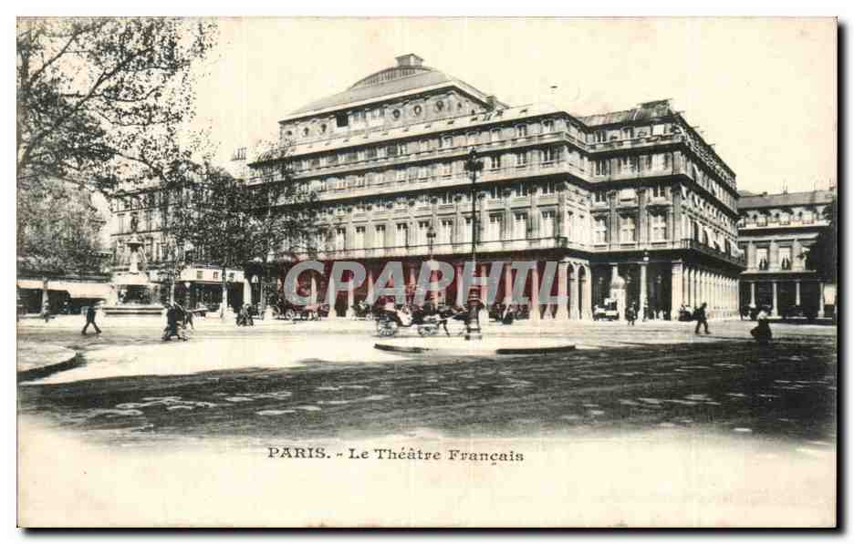 Paris - Le Theatre Francais - CPA 