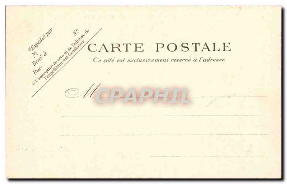 Paris - 8 - Le Petit Palais - CPA  — Verso
