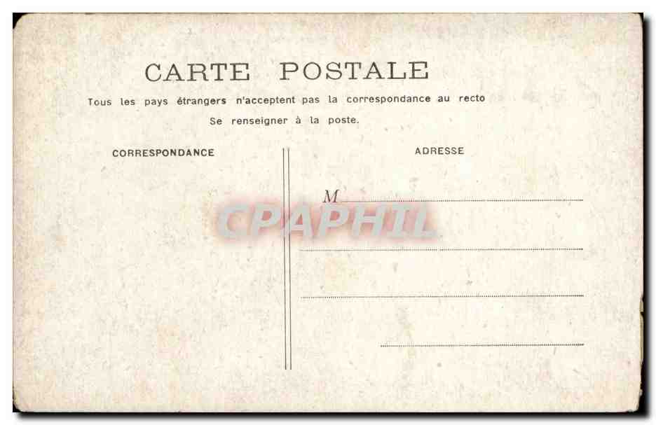 Paris - 9 - L'Opera - Souvenir - fleurs - flowers - CPA  — Rückseite