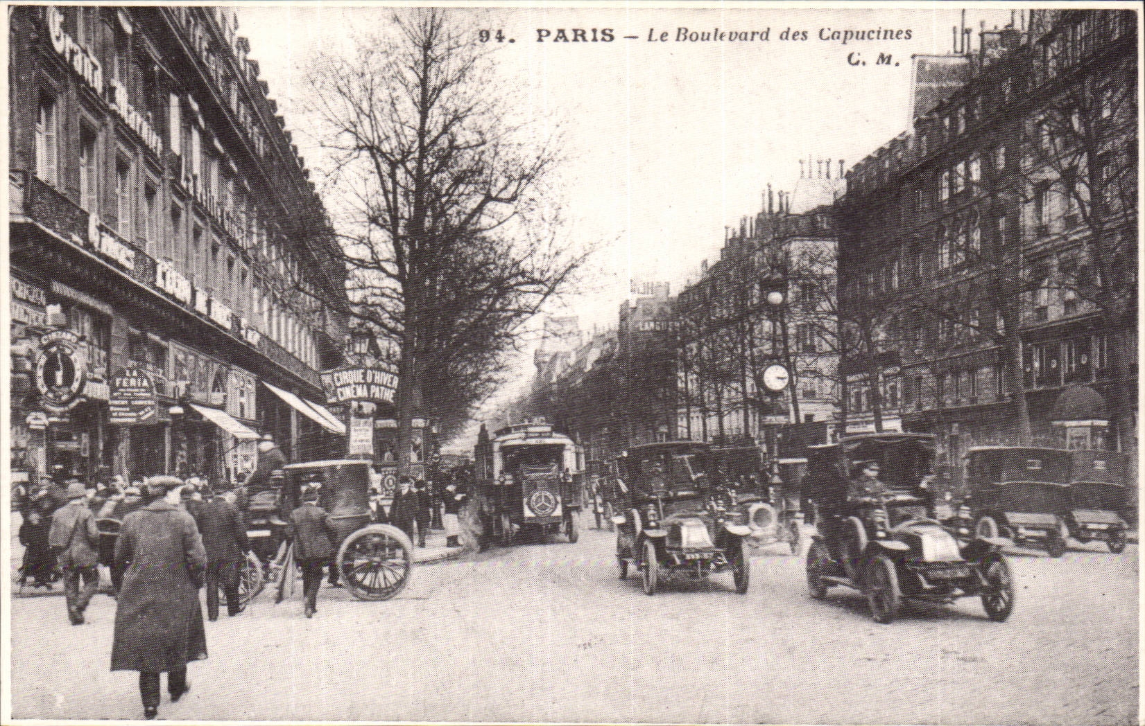 Paris - 2 - Le Boulevard des Capucines - CPA 