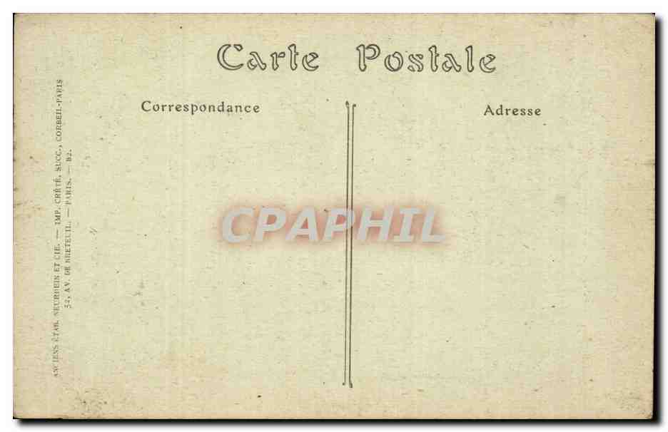Paris - 4 - Notre Dame - Le Tresor - CPA  — Verso
