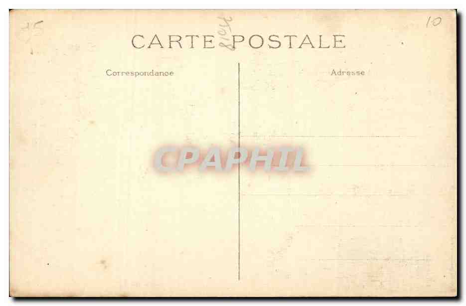 Paris - 18 - Sacre Coeur - Montmartre - CPA  — Rückseite