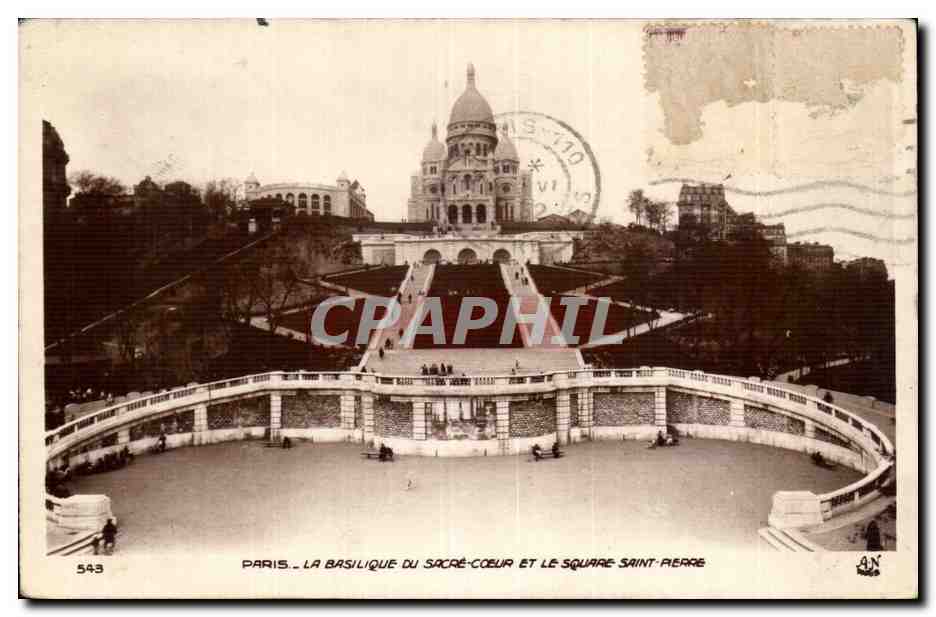 Paris - 18 - Sacre Coeur - Montmartre - CPA 
