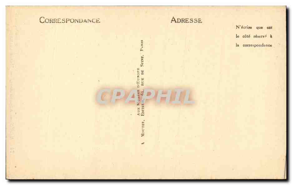 Italie - Italia - Roma - Rome - Sculpture - Auguste Jeune - Museo Vatican - CPA  — Verso