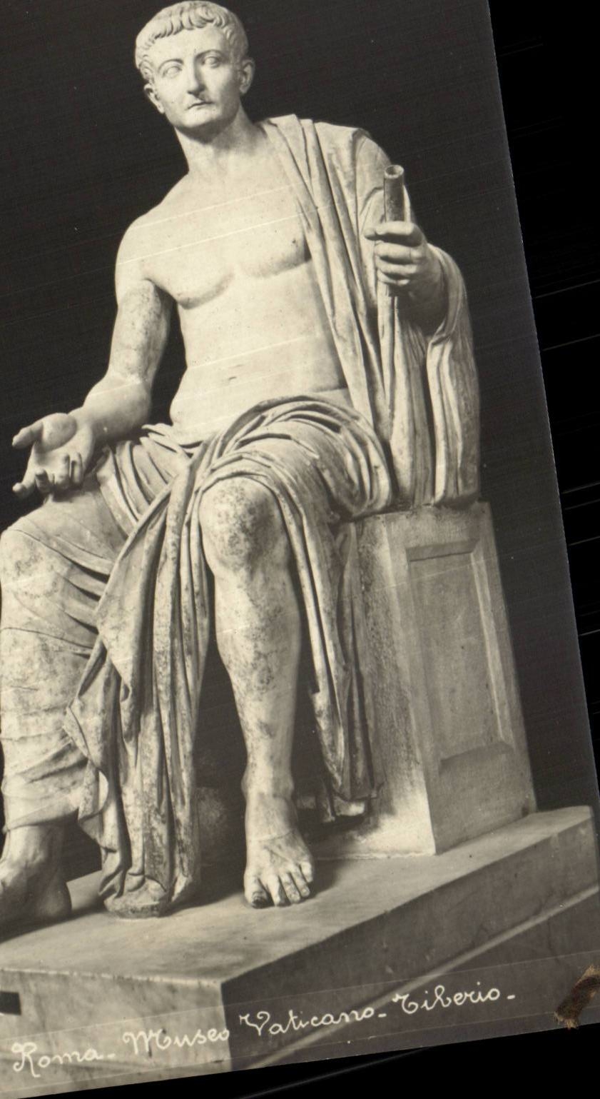 Italia - Italie - Roma - Rome - Sculpture - Tiberius - CPA 