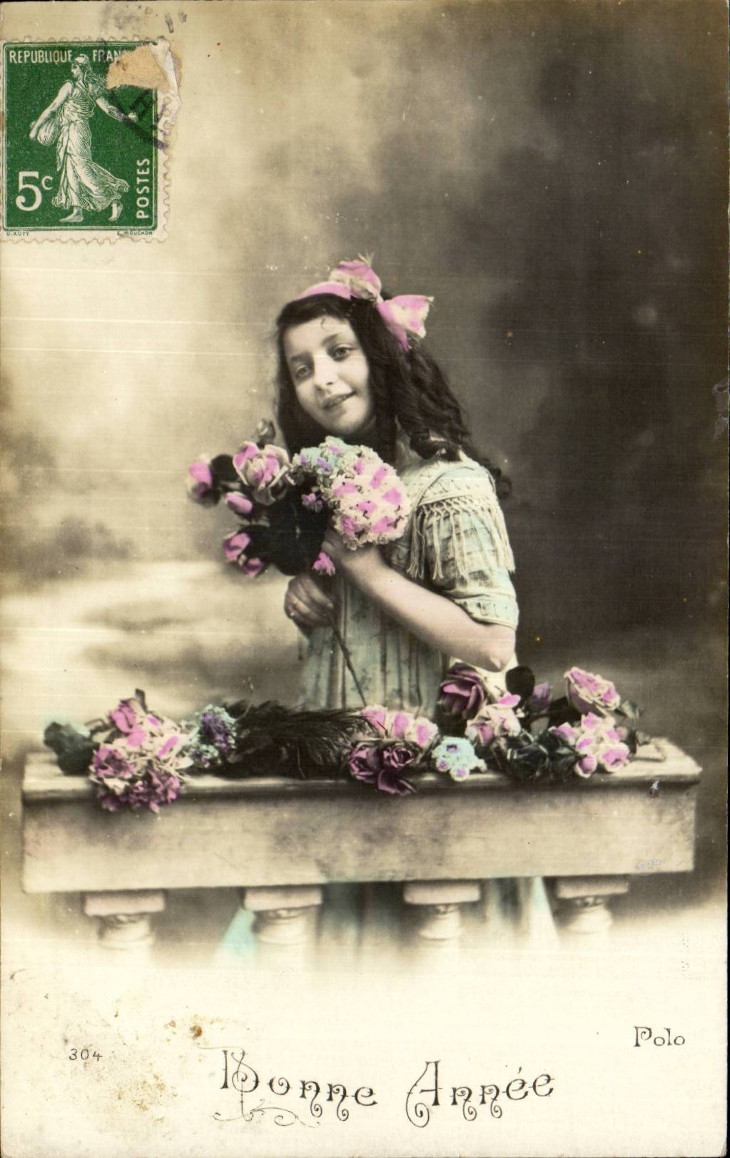 Fantaisie - Enfant - Pretty Little Girl - CPA 