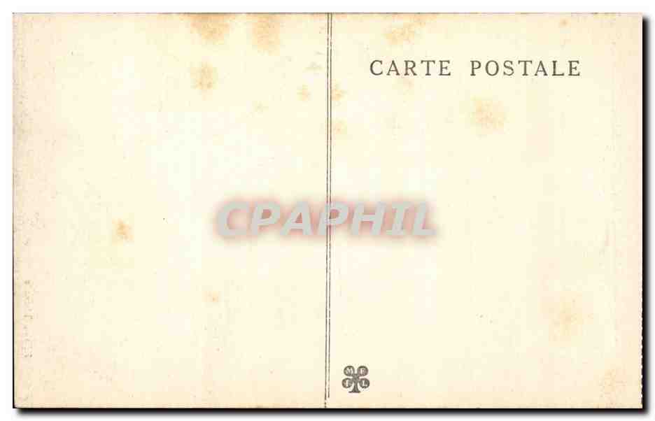 CPA Mont Louis les fosses et la porte de la citadelle — Rückseite