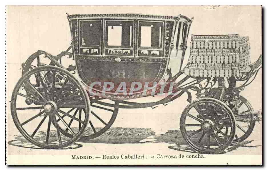 Madrid — Reales Caballeri : Carroza de concha.