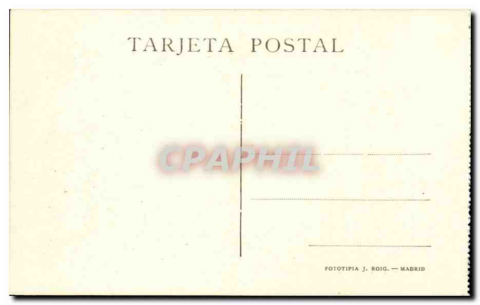Madrid — Reales Caballerizas: Carroza estilo Luis XV — Reverso