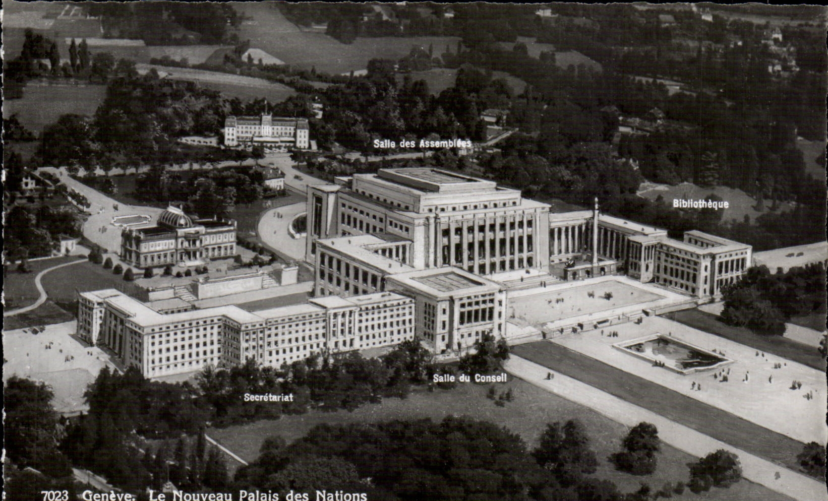 CPSM Suisse Geneve Le nouveau palais des Nations