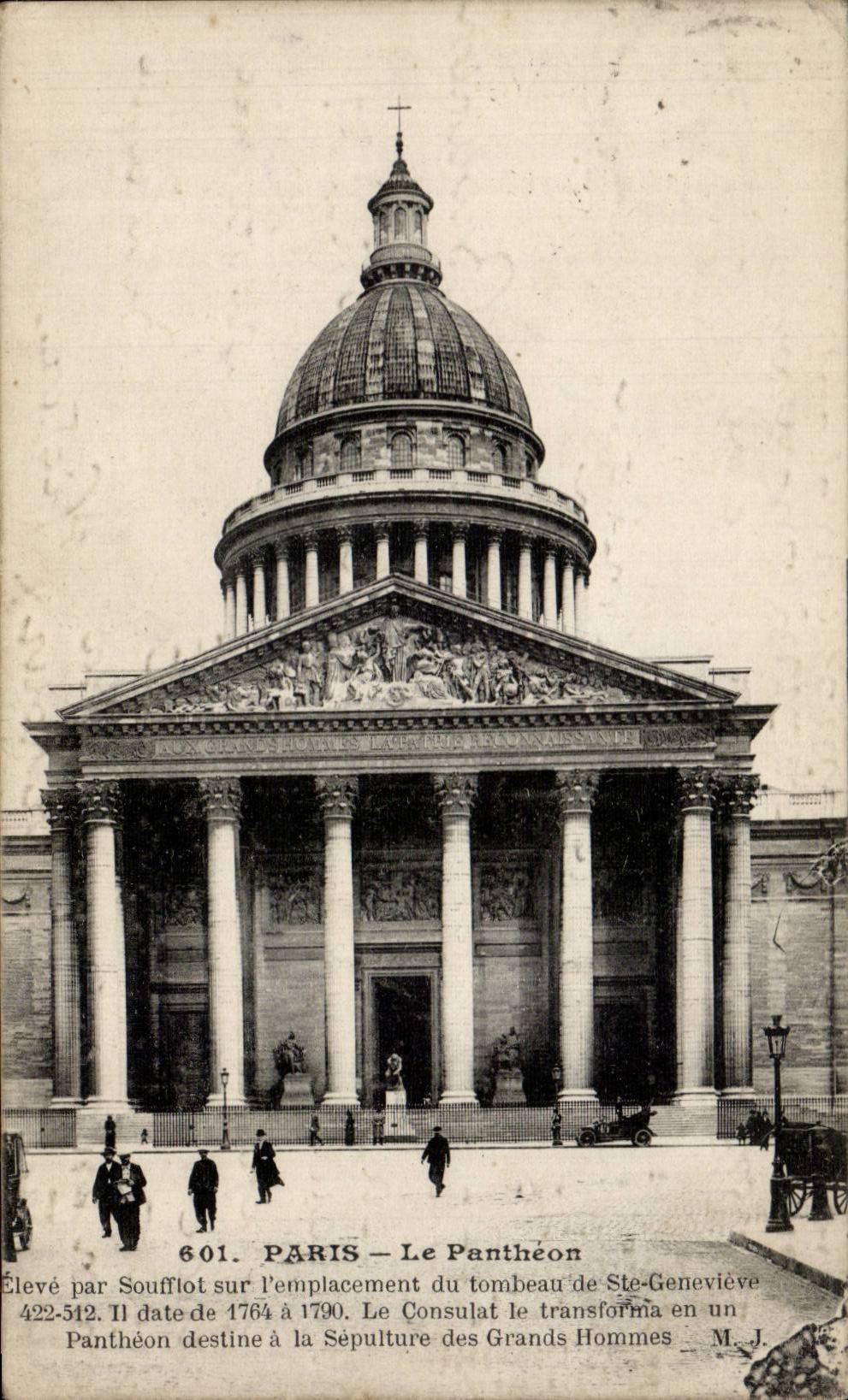 CPA Paris La pantheon