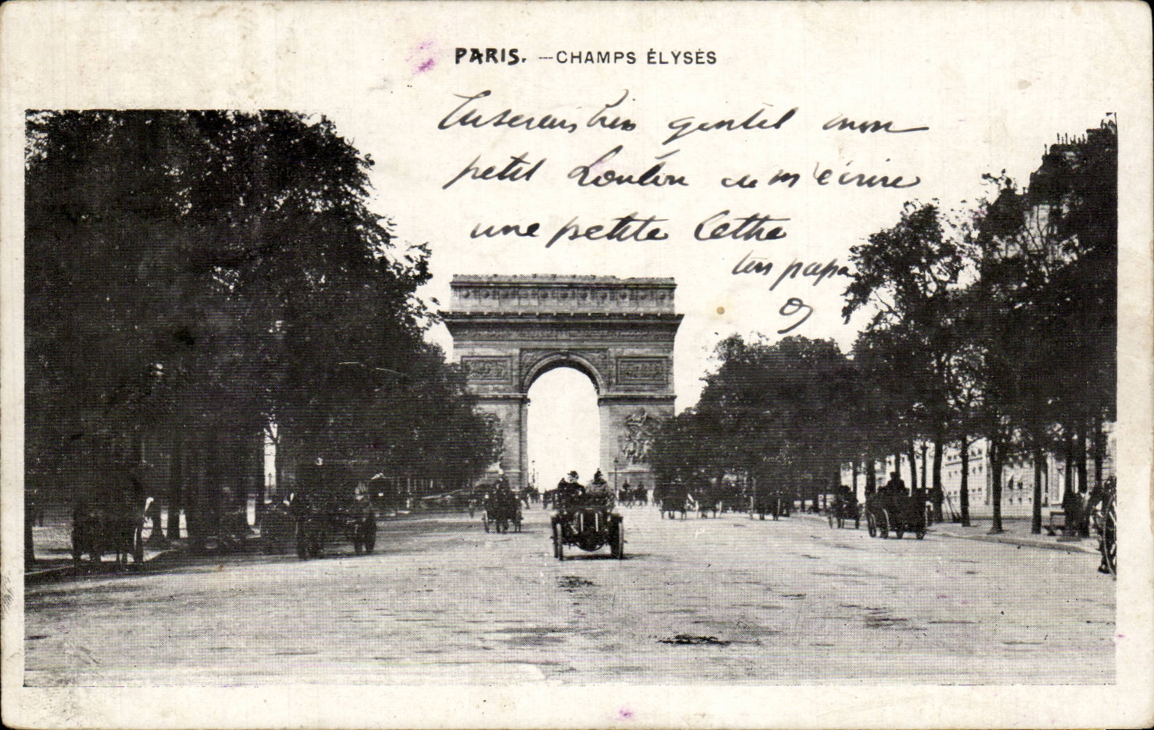CPA Paris Champs Elysees