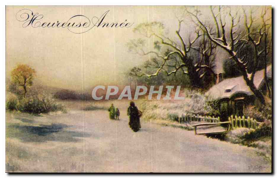 CPA Fantaisie Heureuse annee 