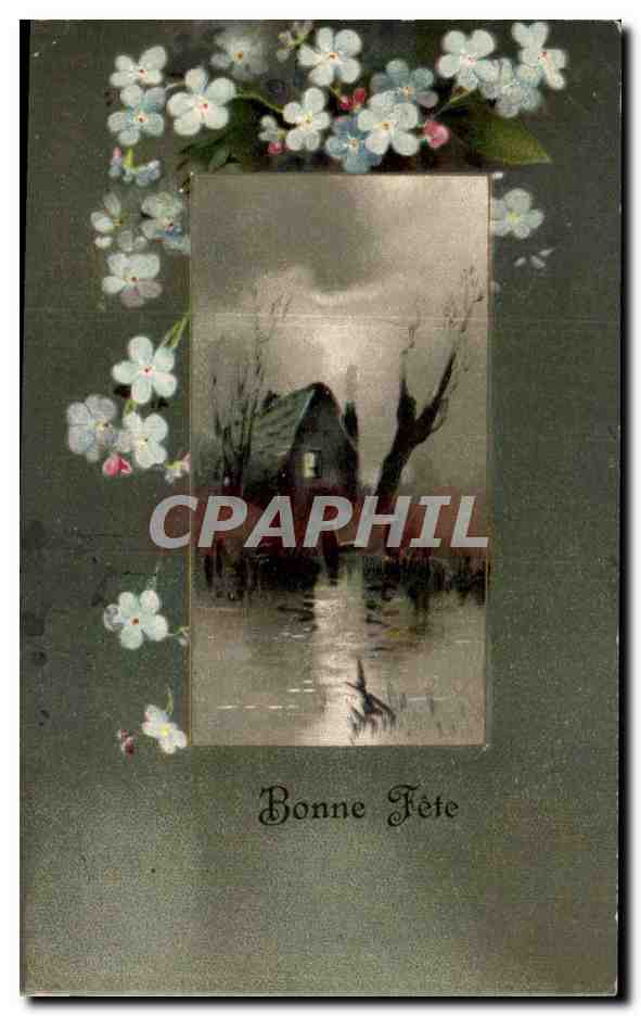 CPA Fantaisie Bonne fete