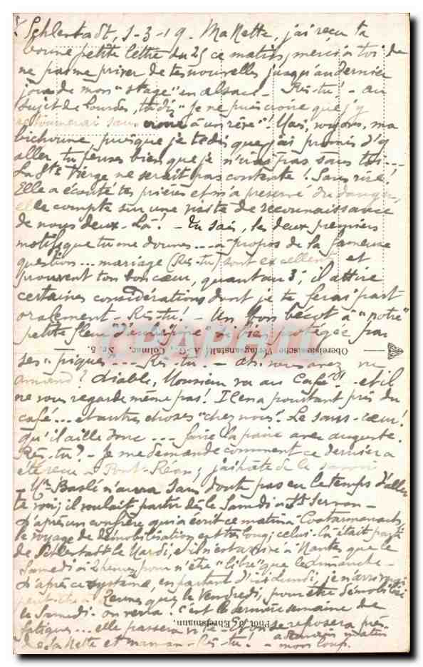 CPA Fantaisie Wormsatal Chevres Goats Goat Chevre — Rückseite
