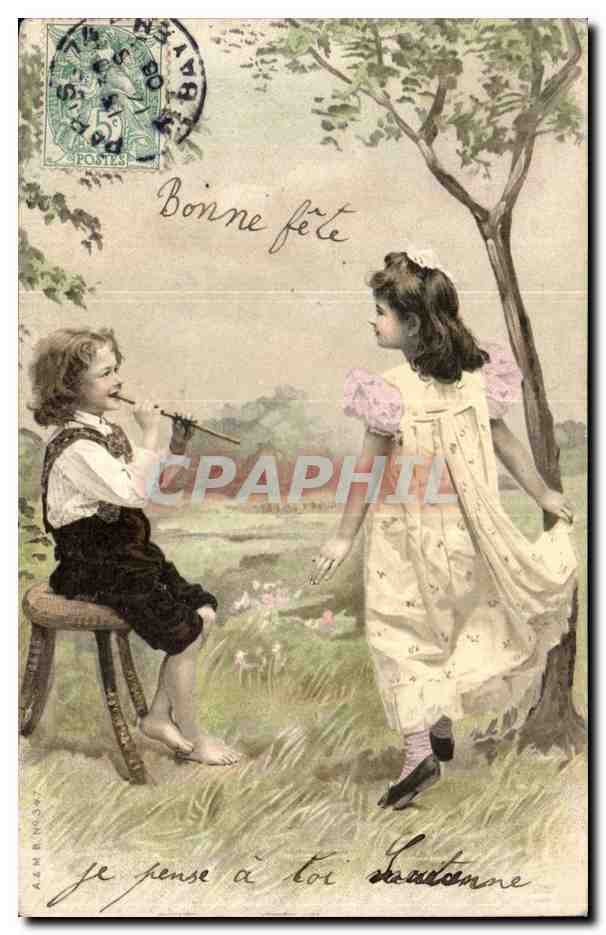 CPA Fantaisie Enfants