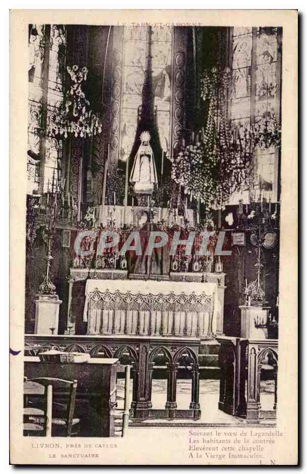 CPA Livron pres de Caylus le sanctuaire