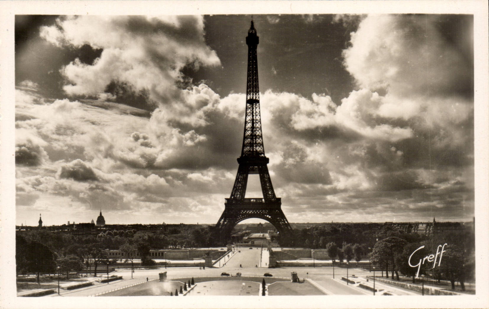 CPA Paris Tour Eiffel