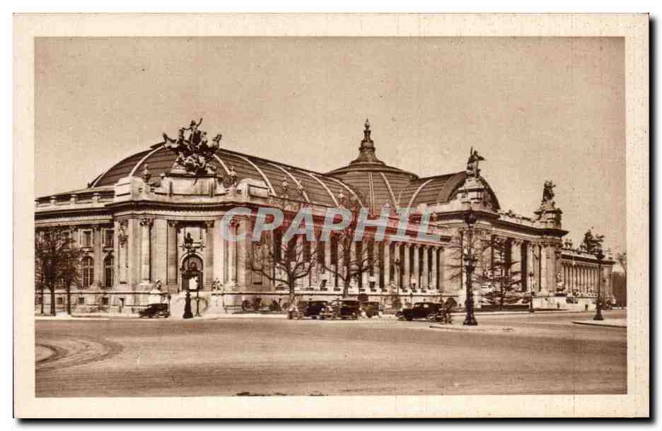 Paris CPA Le grand palais ou palais des Beaux Arts