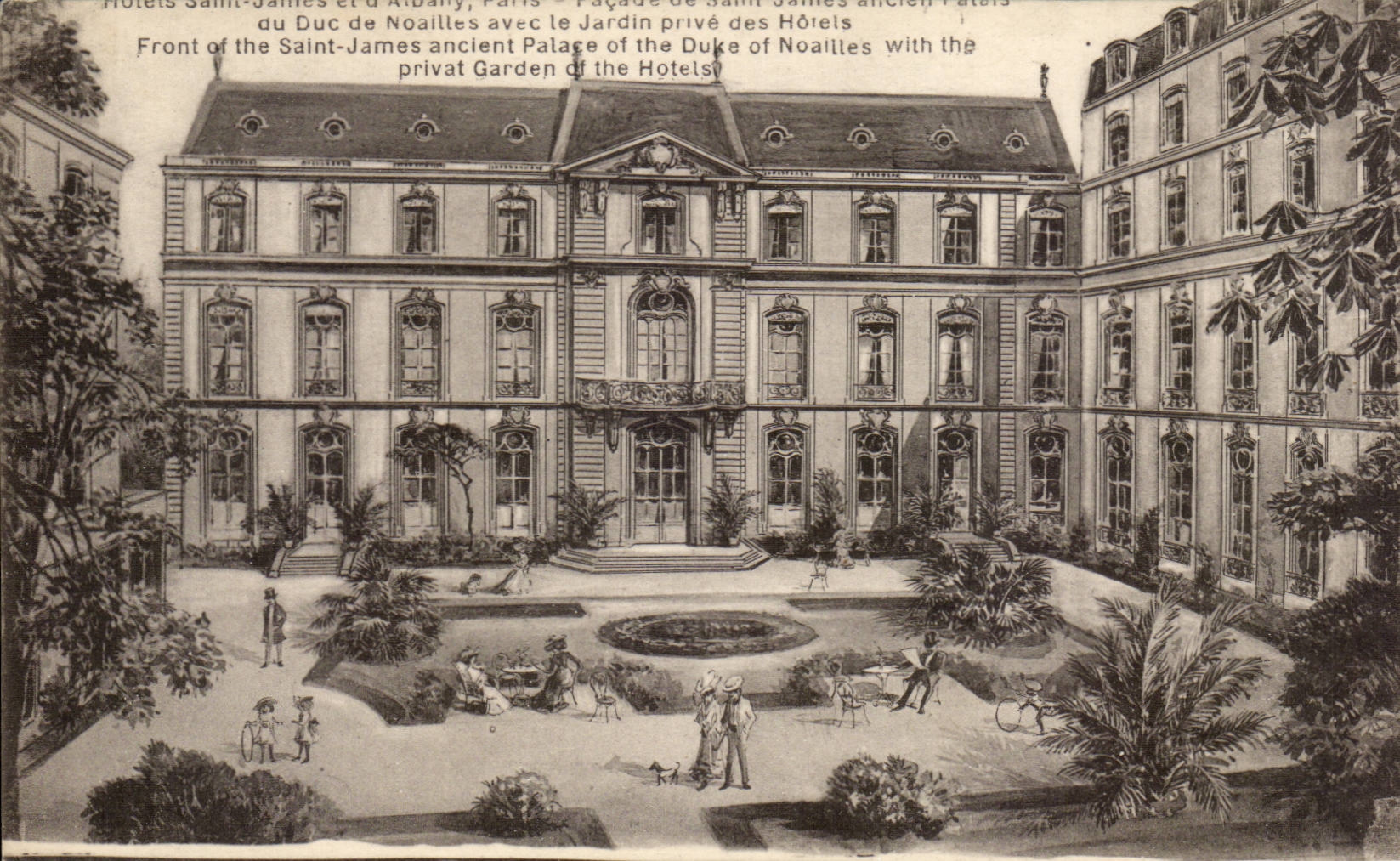 Paris CPA Hotels St James et d'Albany