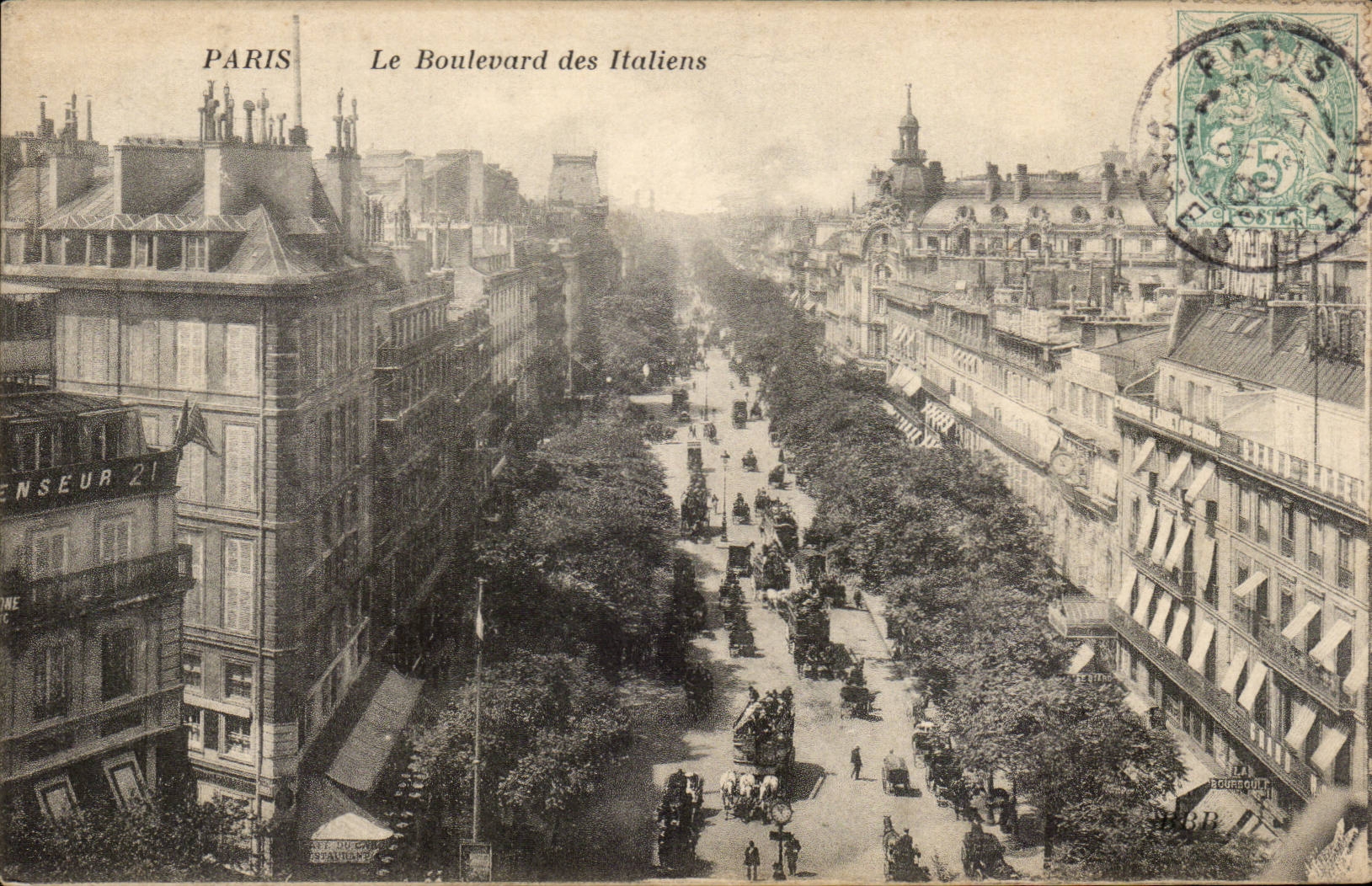 Paris CPA Boulevard des Italiens