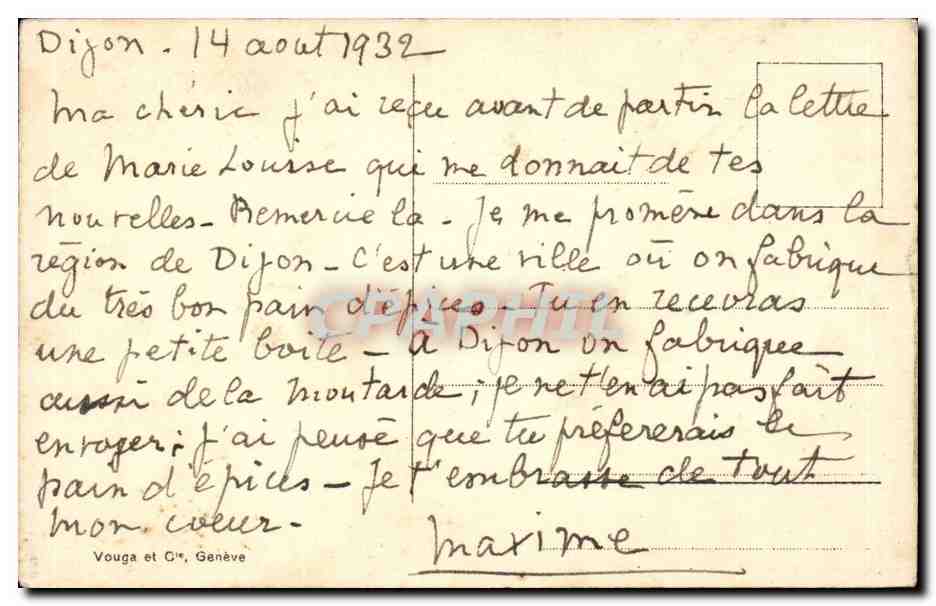 CPA Fantaisie Enfants — Rückseite