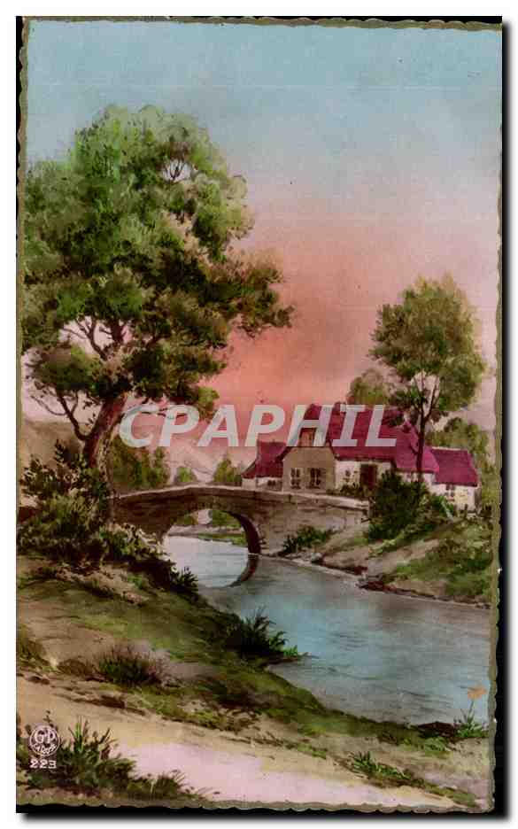 CPA Fantaisie Paysage