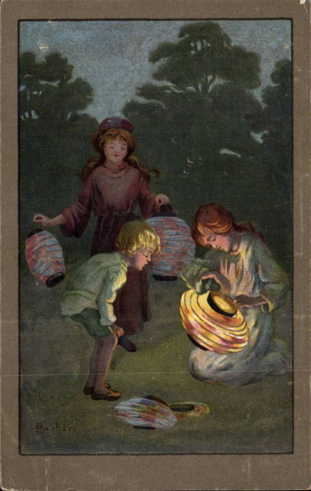 CPA Fantaisie Enfants
