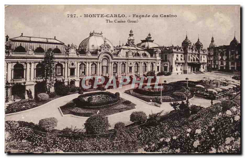 CPA Monaco Monte Carlo Facade du casino