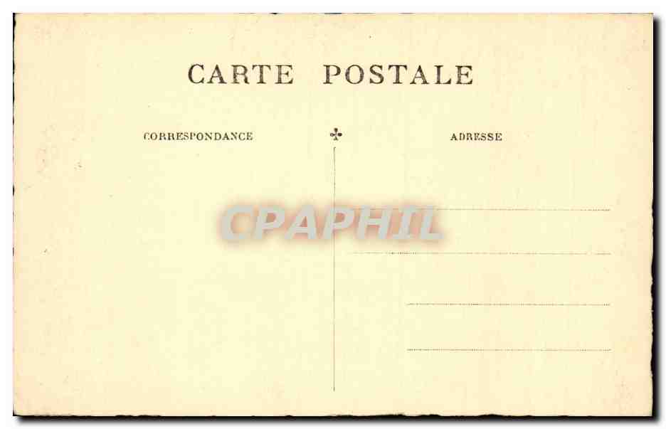 CARTE PHOTO Jeune homme — Rückseite