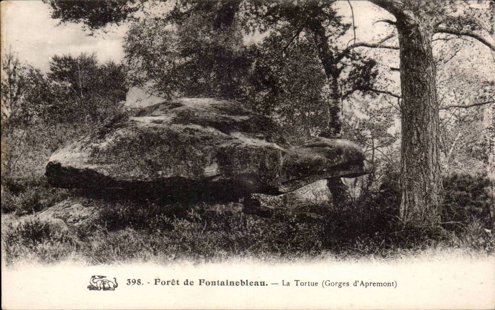 La Tortue (Gorges d'Apremont) — Forêt de Fontainebleau — n° 398