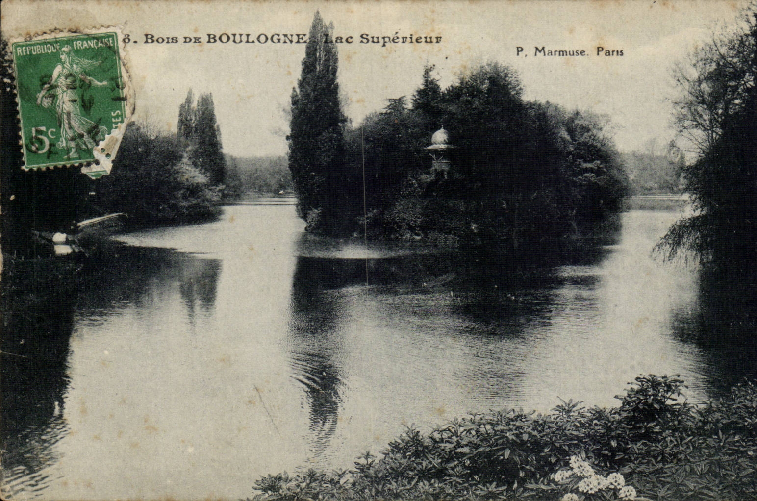 Paris - 16 - Bois de Boulogne - Le Lac CPA 