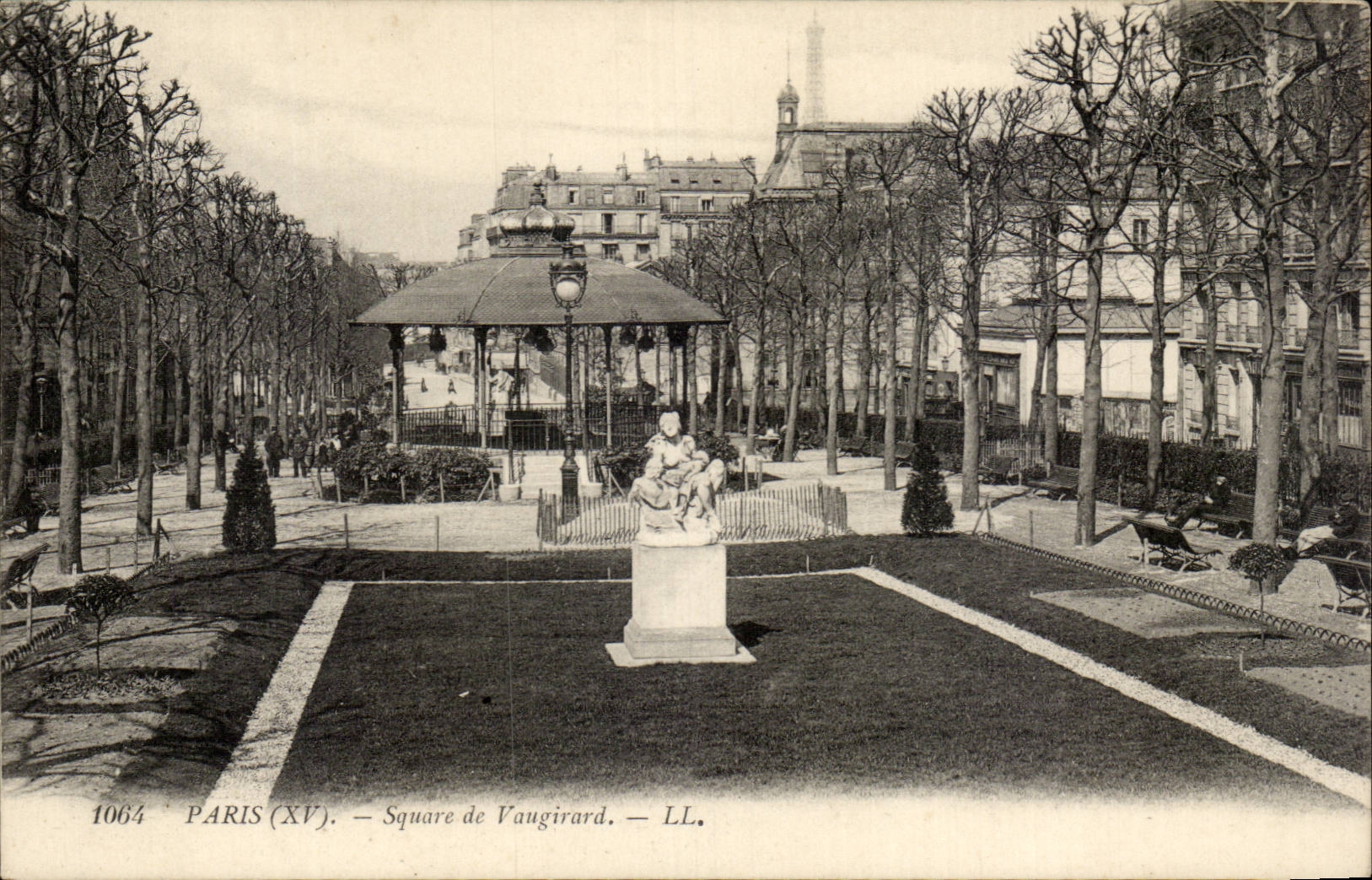 Paris - 15 - Square de Vaugirard CPA 