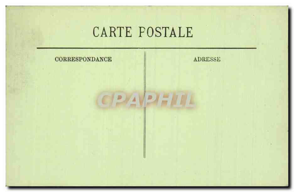 Paris - 15 - Square de Vaugirard CPA  — Rückseite
