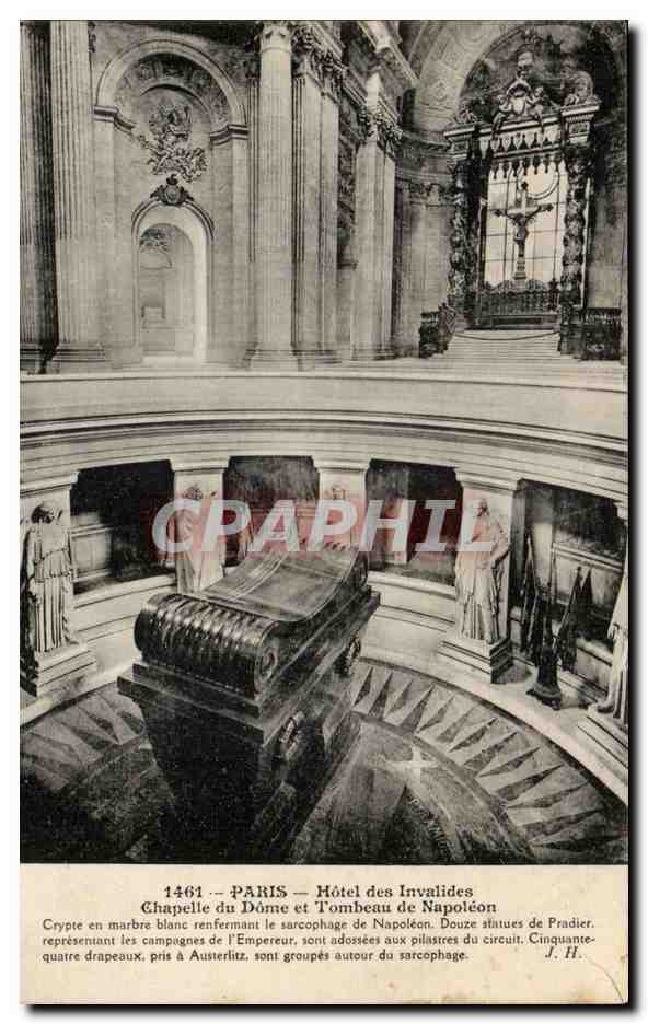 Paris - 7 - Hotel des Invalides - Tombe de Napoleon I - CPA 