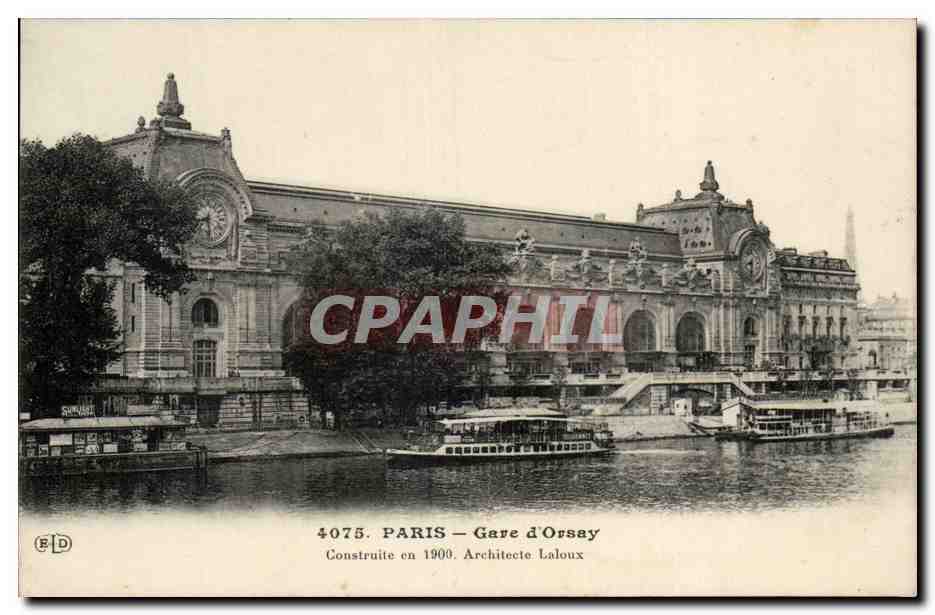 Paris - 7 - Musee d'Orsay - CPA 