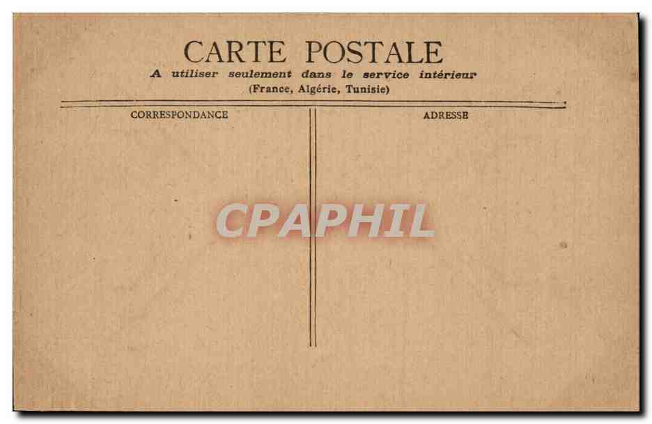 Paris - 1 - Le Conseil D'Etat Place du Palais Royal - CPA  — Rückseite
