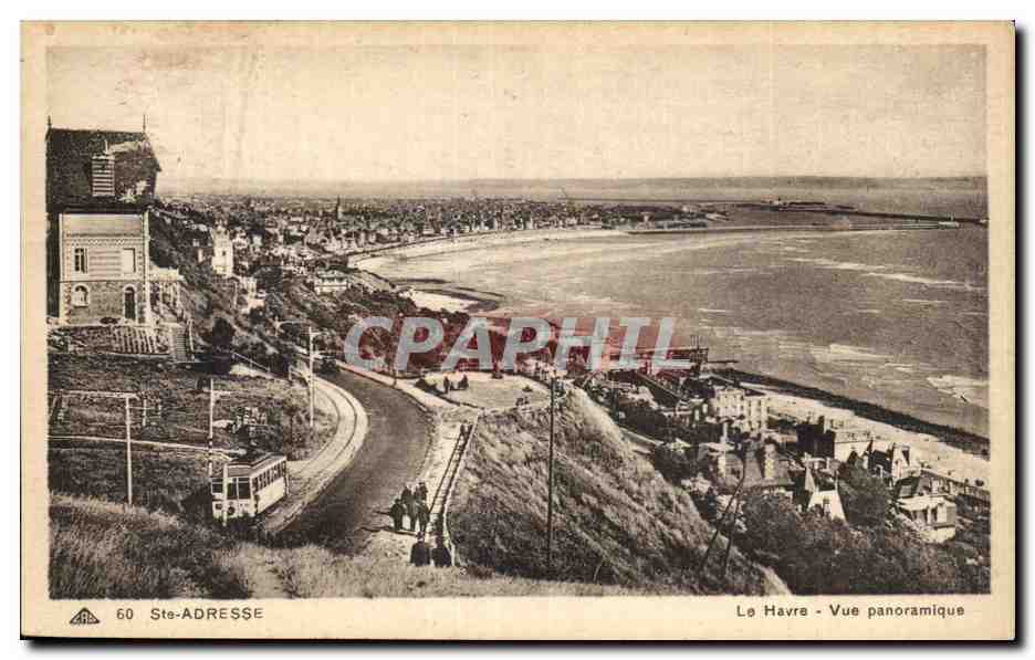Sainte Adresse - Le Havre - Vue Panoramique - CPA 