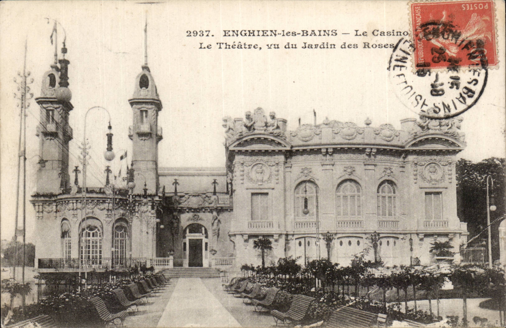 Enghien les Bains - Le Casino - Le Theatre - - CPA 