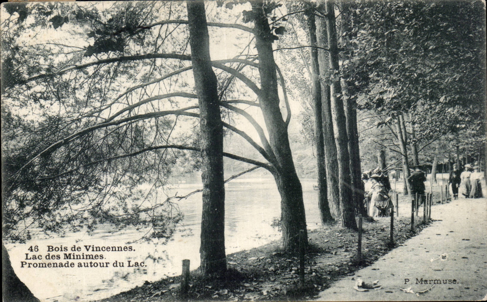 Paris - 12 - Bois de Vincennes - Lac des Minimes - CPA 