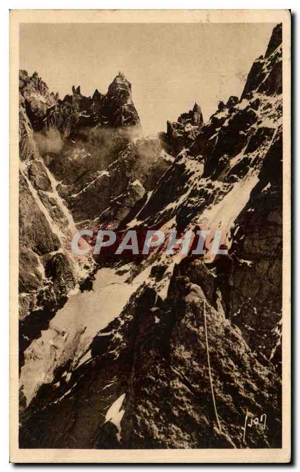 Massif du Mont Blanc - Charmonix - CPA 