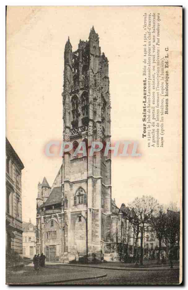 Rouen - Tour Saint Laurent - COA 
