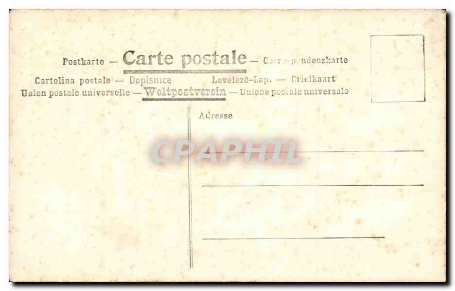 Fantaisie - Couple - Romance under the trees - CPA  — Rückseite