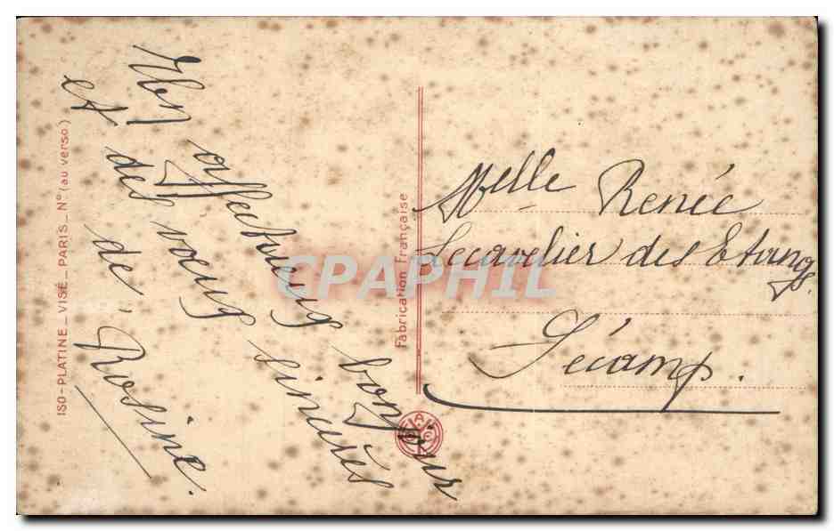 Fantaisie - Enfants - Joyeux Noel - Merry Christmas - ange - angel - engel - CPA  — Rückseite