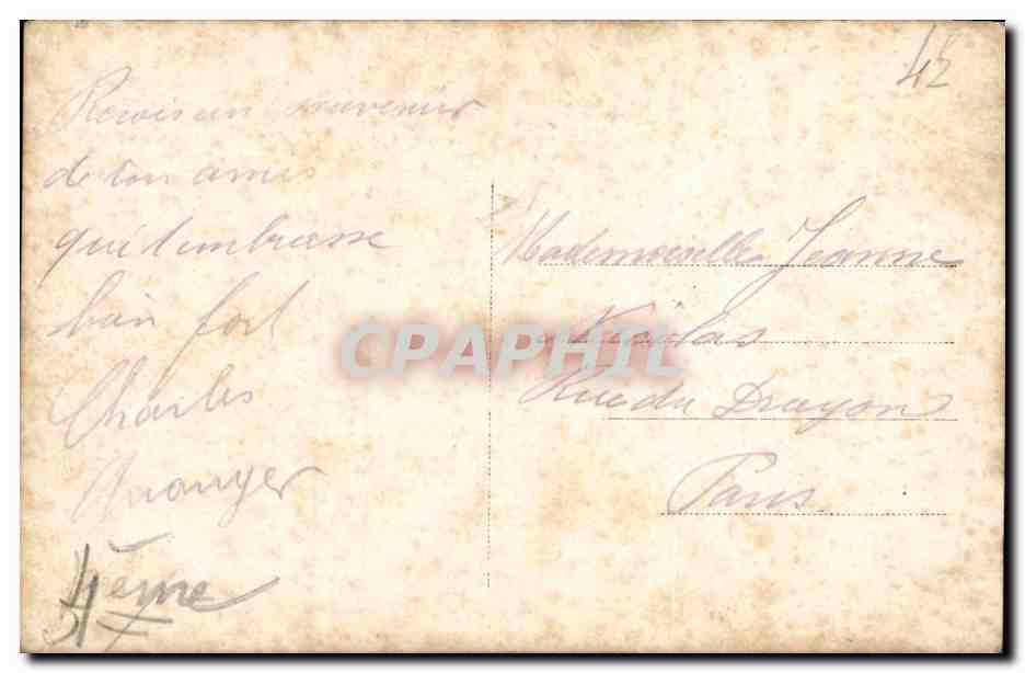 Fantaisie - Enfants - Tendre Baiser - Tender Kiss - ange - angel - engel - CPA  — Rückseite