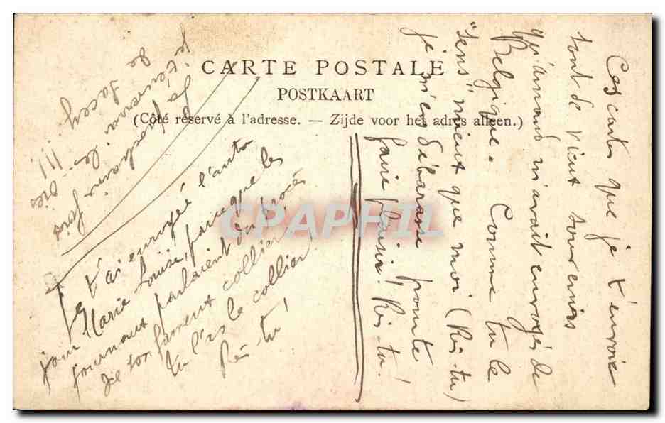 Fantaisie - Femme - Woman in grecian dress - - CPA  — Rückseite