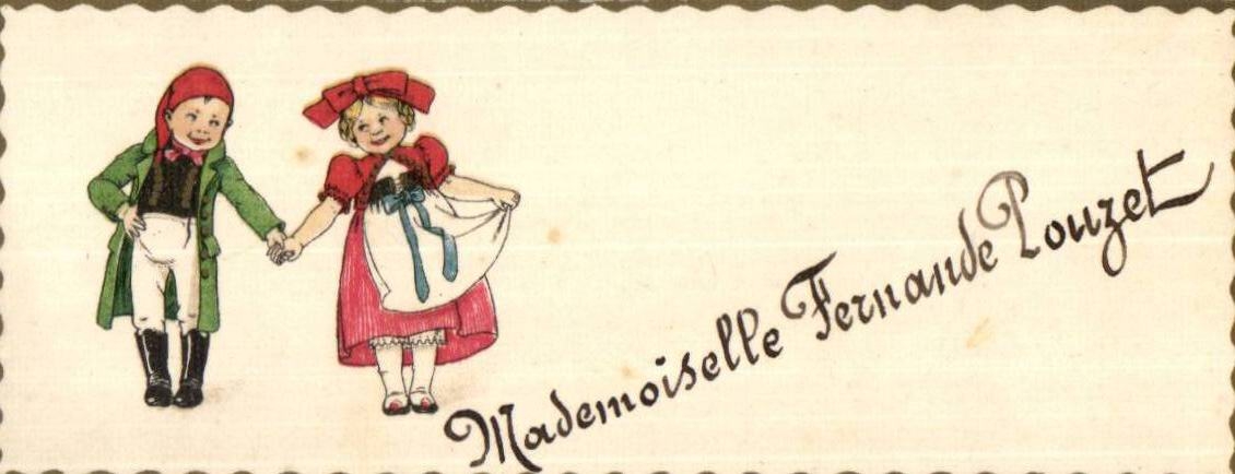 Fantaisie - Enfant - Folklore - Costume - CPA 