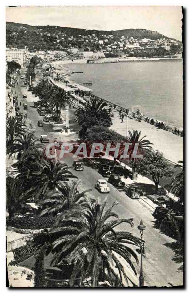 Nice - Promenade des Anglais - Le Mont Boron - CPA 
