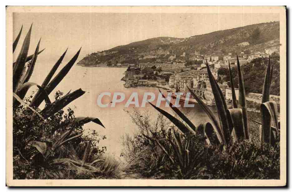 Villefranche-sur-Mer — vue de la Corniche — Édition d'Art Yvon, France